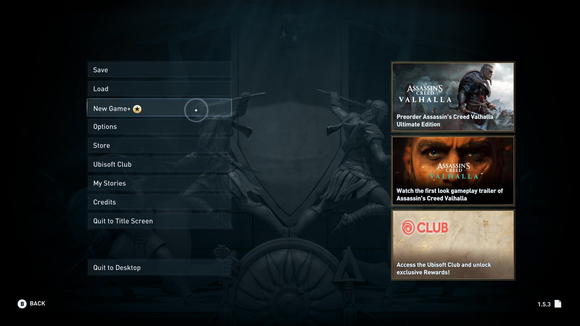 Does Assassin's Creed Odyssey Have New Game Plus? VG247